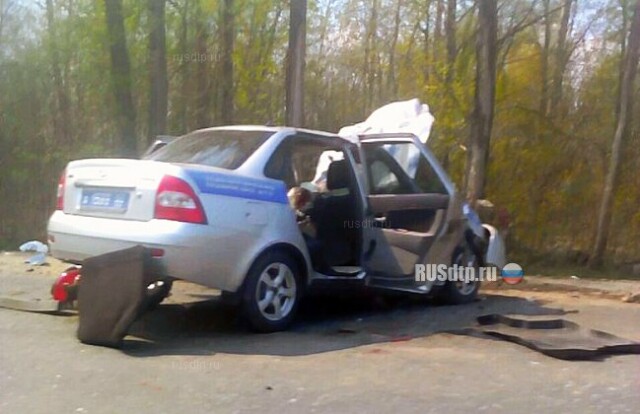 Двое полицейских погибли при столкновении автомобилей в Пензенской области 