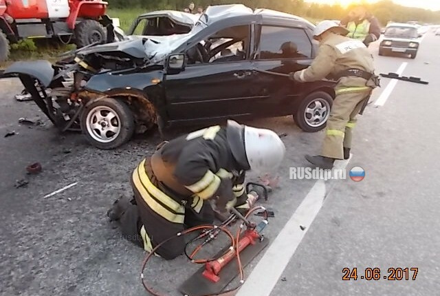 В Тульской области в ДТП с тремя автомобилями погибли два человека 