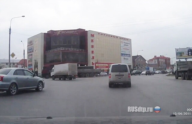 Попал в мертвую зону 