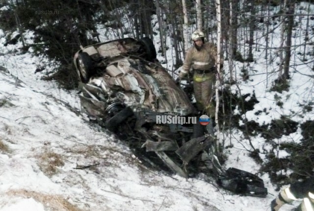 Два человека погибли в ДТП на трассе Сыктывкар — Ухта 