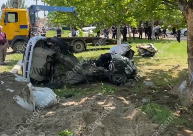 В Дагестане КАМАЗ с отказавшими тормозами давил автомобили с людьми: погибли два человека 