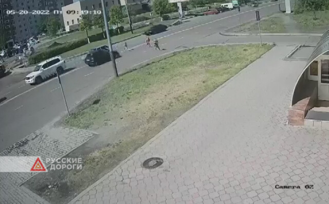 Автомобиль сбил ребенка на проспекте Шахтеров в Междуреченске