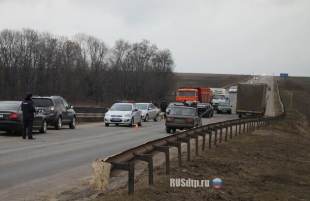 В Белгородской области в массовом ДТП столкнулись 11 автомобилей 