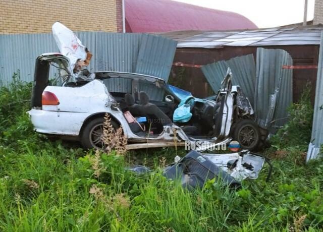 Три девушки разбились на «Хонде» в Нижегородской области 