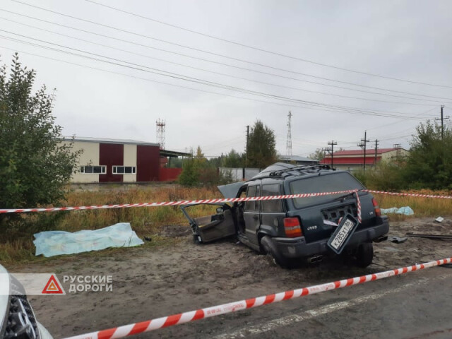 Водитель и пассажир «Джипа» погибли в ДТП в Лянторе 