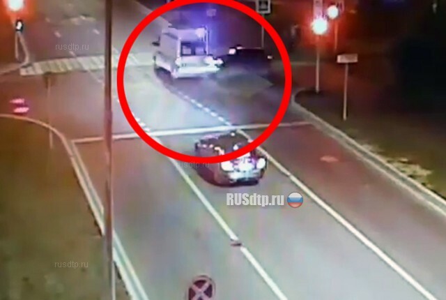 ДТП с участием машины скорой помощи в Москве попало на видео