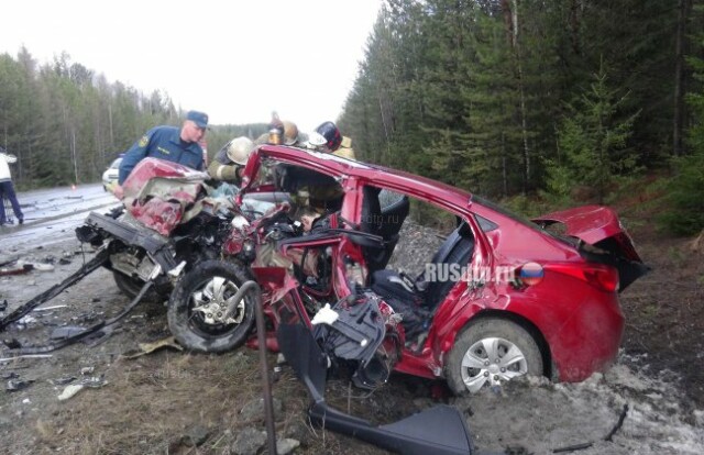 Семья полицейских погибла в ДТП под Серовом 