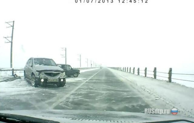 Протаранил невиновного 