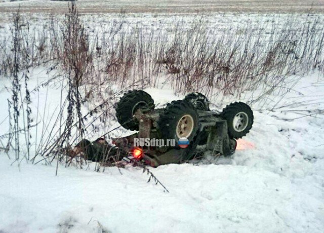 Полковник разбился на квадроцикле в Ульяновской области 