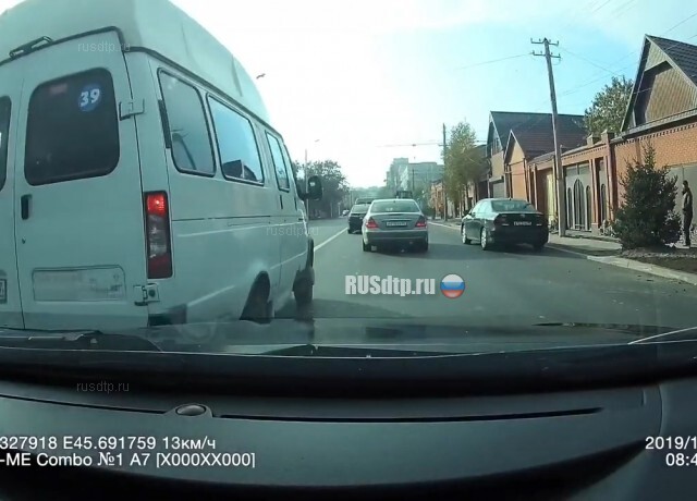 ДТП с маршруткой в Грозном