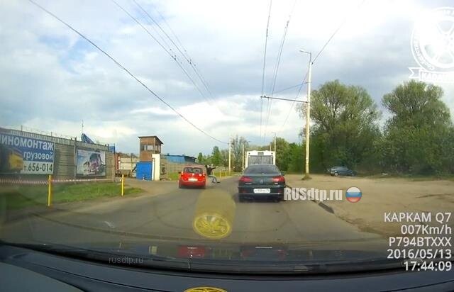 Наезд на пешехода в Калининграде