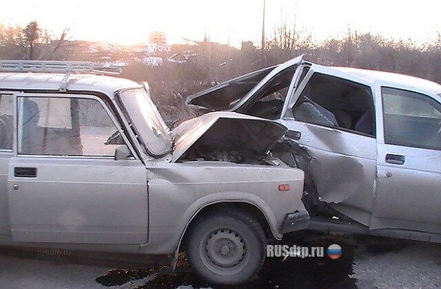 На трассе Озерск – Кыштым столкнулись два ВАЗа 