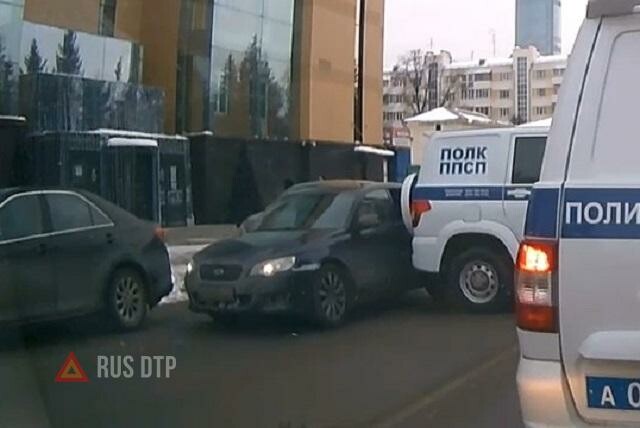 ДТП с полицией в Екатеринбурге