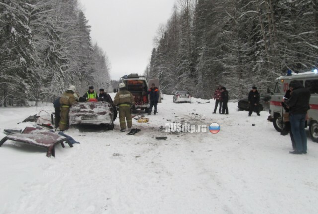 Водитель и пассажирка «Лады» погибли в ДТП на Вологодчине 