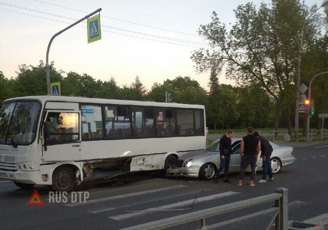 ДТП в Красном Селе с участием автобуса 