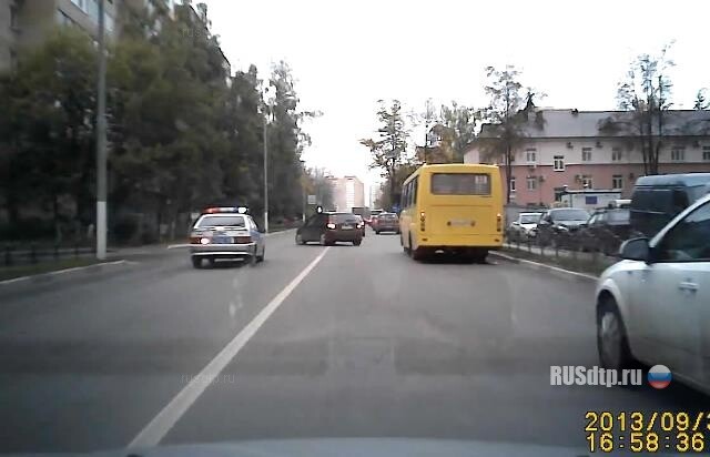 Авария с участием ДПС 