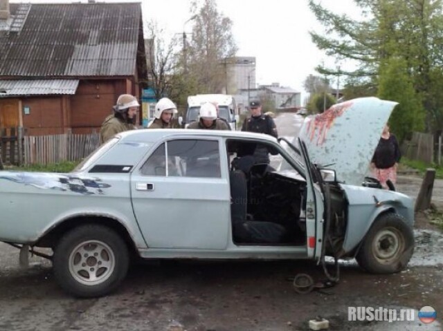 Пьяные покатушки закончились аварией 