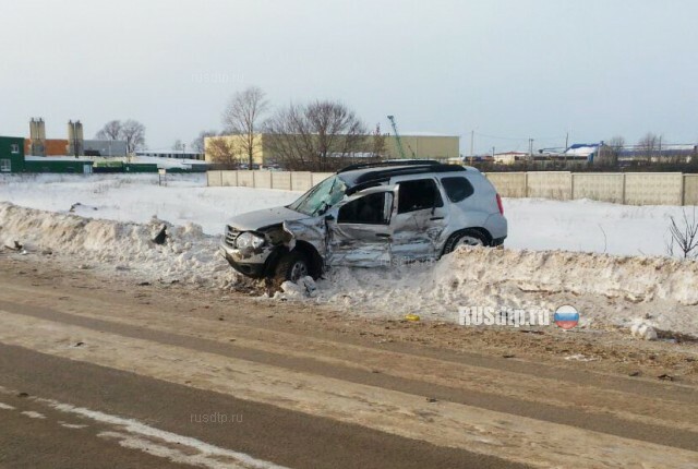 Водитель автомобиля «Рено» погиб в ДТП в Чистополе 