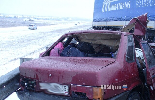 Авария под Омском унесла семь жизней 