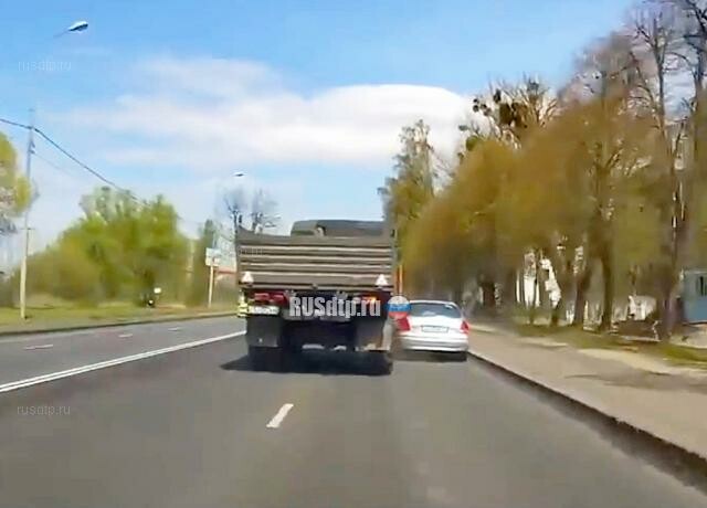 ДТП с военным грузовиком в Калининграде