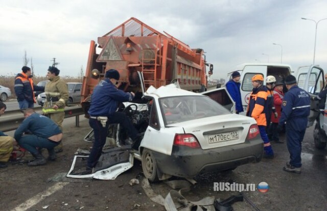 Семья разбилась в ДТП под Краснодаром 