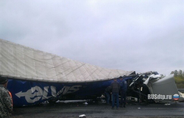 В ДТП на М5 погиб дорожный рабочий 