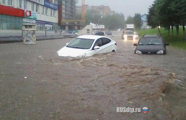 В Ижевске случился потоп 