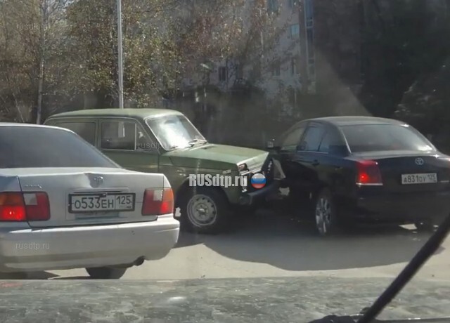 ДТП в районе больницы в Дальнегорске