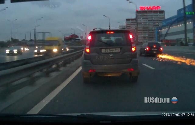 Отвалилось колесо 