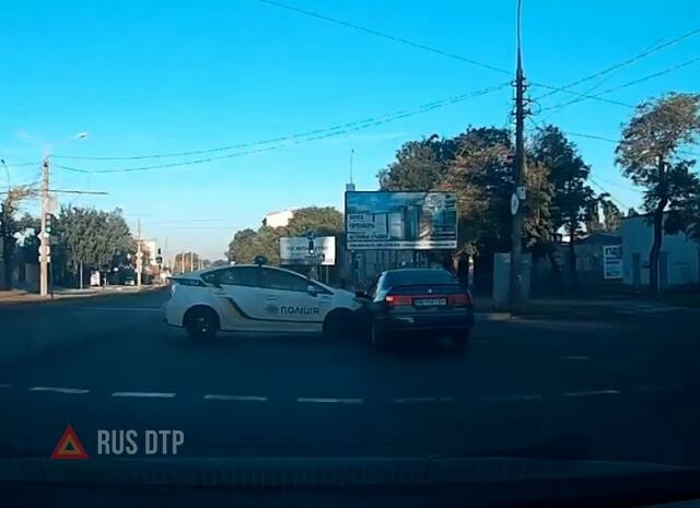 ДТП в Николаеве с участием полиции