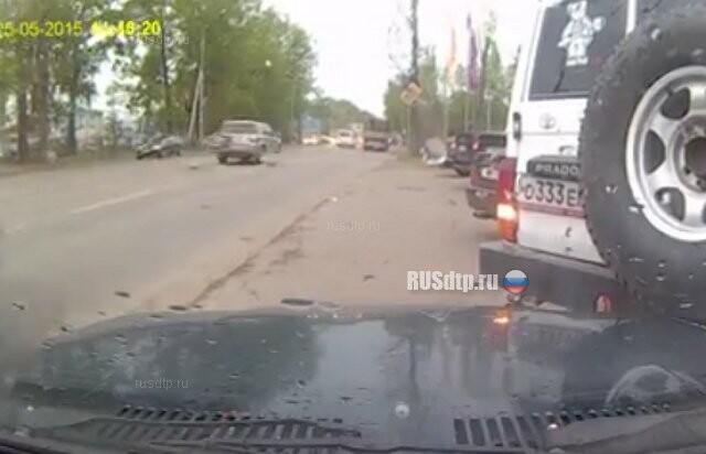 Ударил машину автора