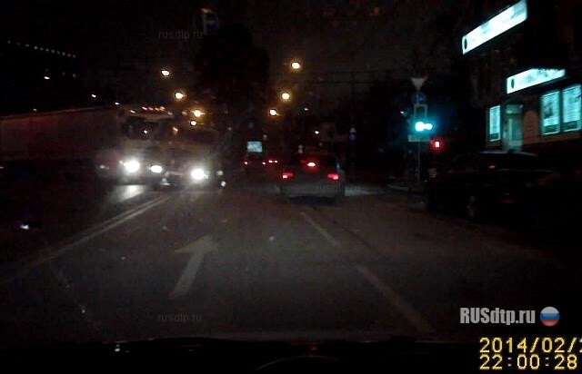 Авария в Шмитовском проезде 