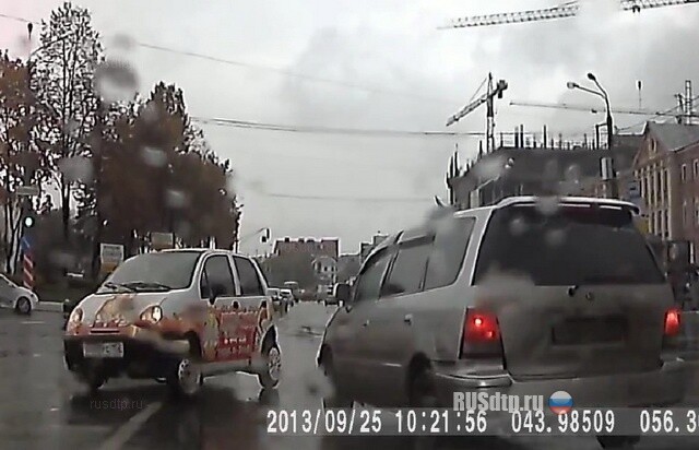 Остывшая пицца на Матизе 