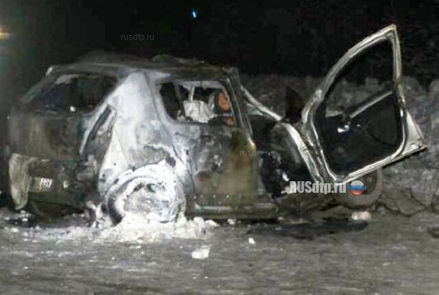 Два водителя сгорели в своих машинах в результате ДТП на трассе Кунгур – Соликамск 