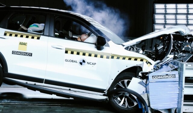 Haval Jolion провалил краш-тест, получив лишь 2 звезды 