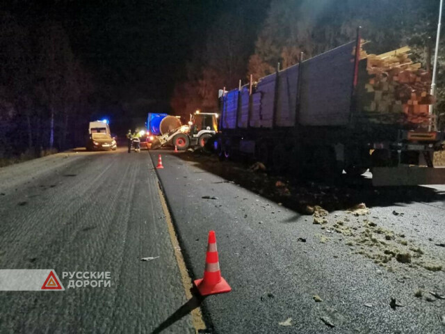 Водитель КАМАЗа погиб в массовом ДТП в Башкирии 