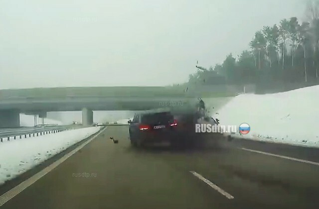 Жесткое ДТП произошло на автостраде в Польше