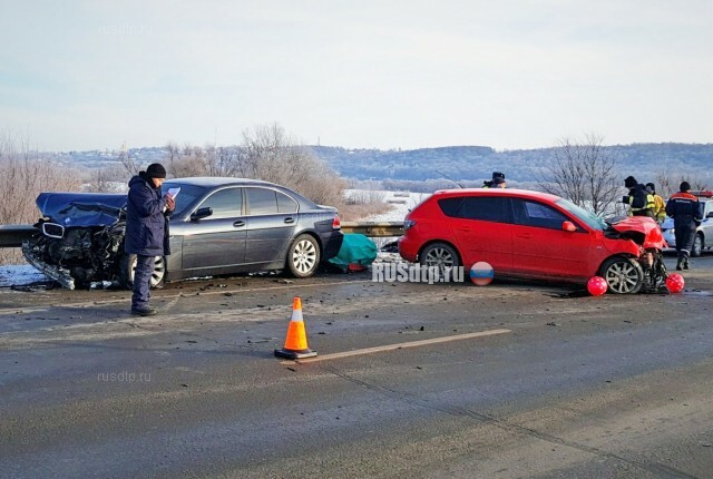 ДТП под Каширой попало на видео 