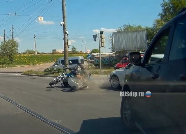 ДТП с мотоциклистом на Витебском