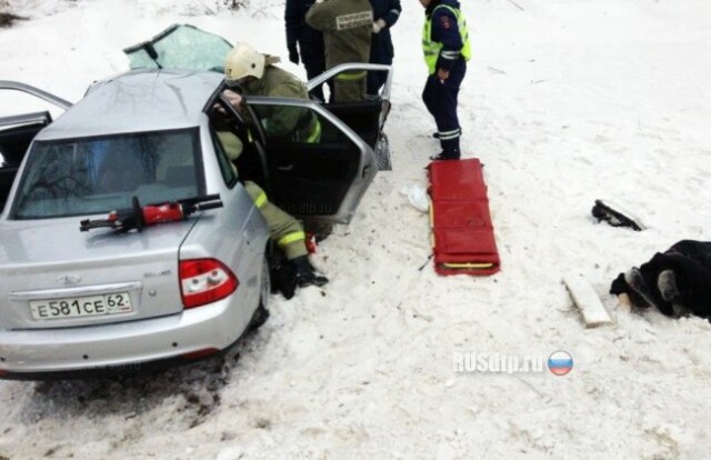 В Тульской области в крупном ДТП погибли 5 человек 