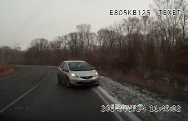 ДТП на трассе Владивосток-Находка-Порт Восточный 