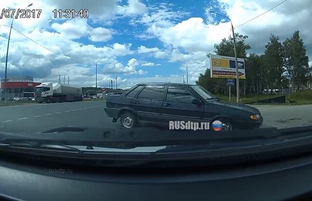 Столкновение в Рязани