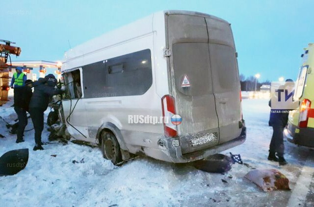 Двое погибли в  ДТП с автобусом в Татарстане 