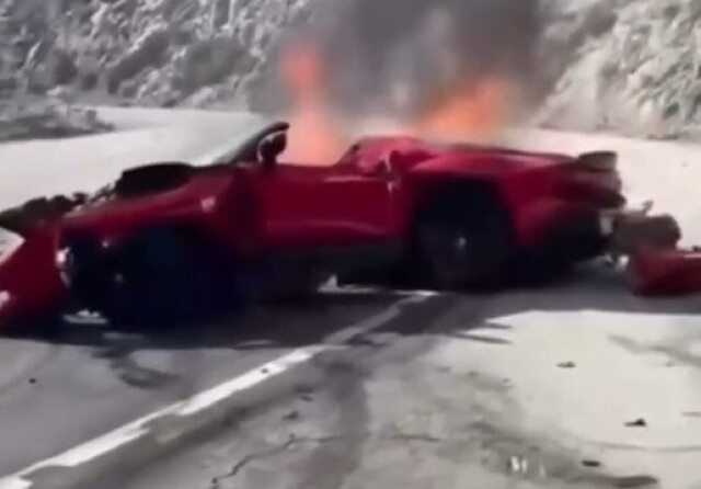 Создатель Call of Duty разбился на Ferrari недалеко от Лос-Анджелеса 