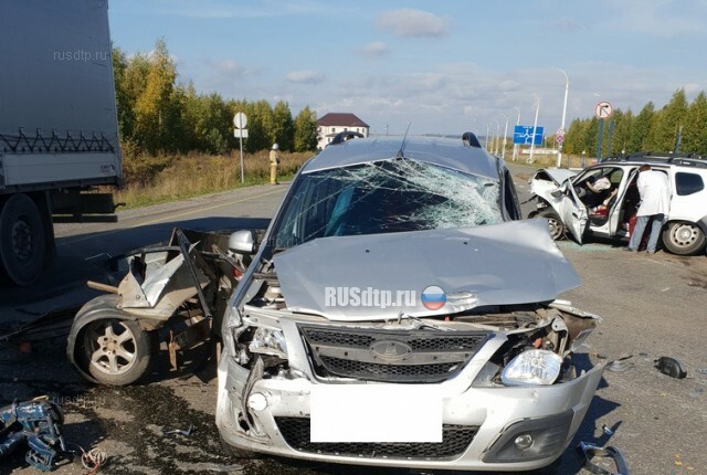 56-летняя женщина погибла в массовом ДТП на автодороге «Ижевск — Аэропорт» 