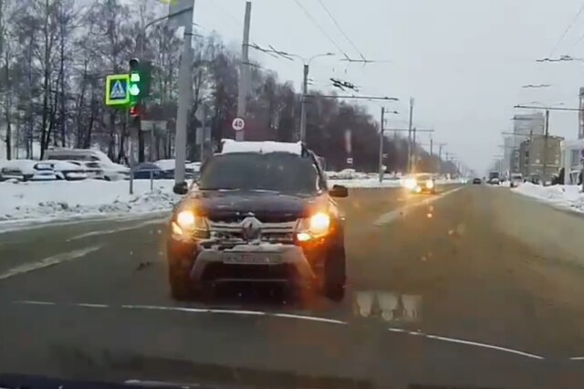 «Не видишь знак что ли?»: конфликт на перекрестке в Чебоксарах 