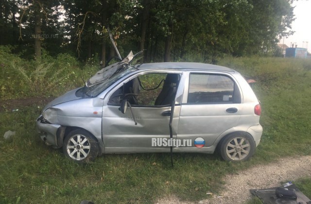 Водитель и пассажирка «Матиза» погибли в ДТП под Липецком 