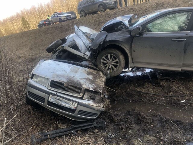 Супруги погибли в ДТП в Череповецком районе 