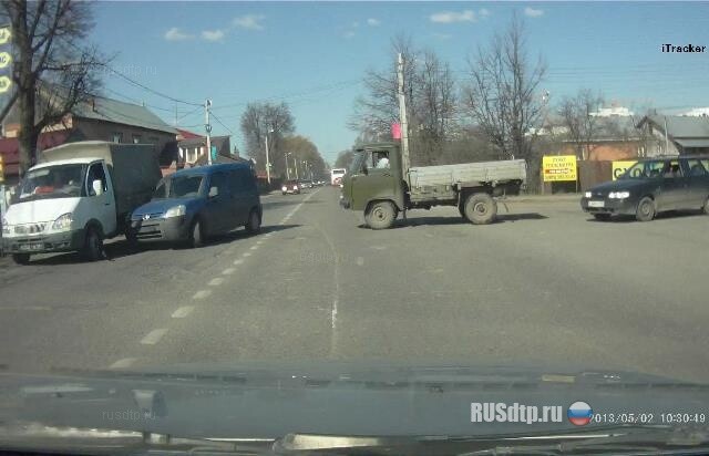 Подбил Газель 