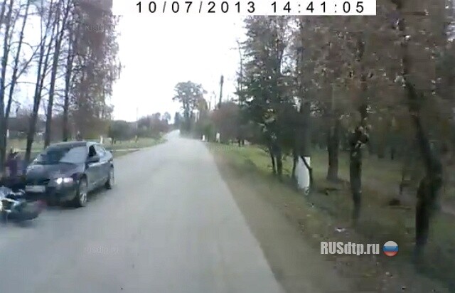 Сбил мотоциклиста 